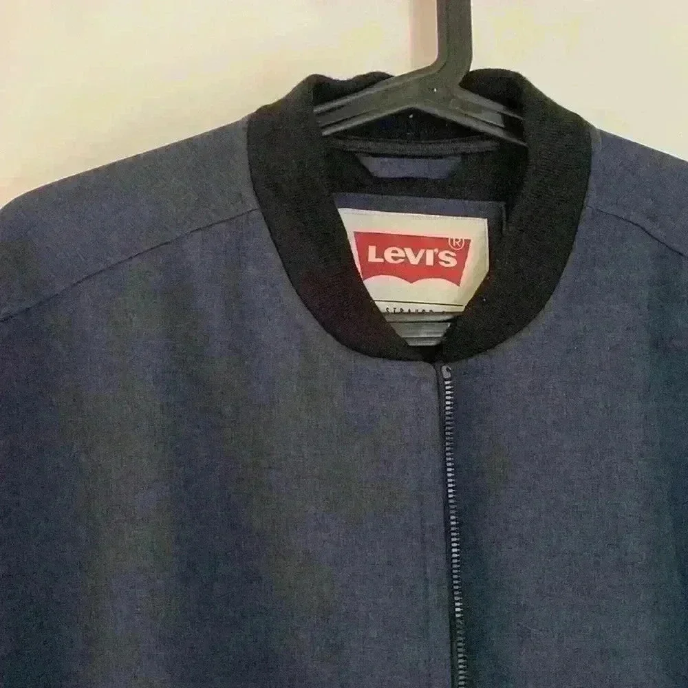 Levi's Men's Navy Blue Jacket - Picture 2 of 6